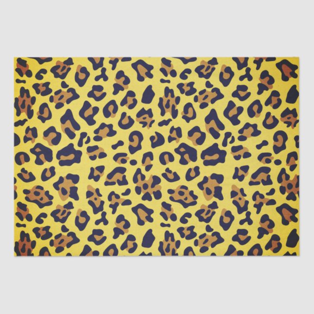 Leopard Animal Print Tissue Paper (Front)