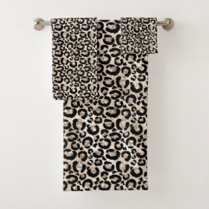 Leopard Animal Print Towel Set