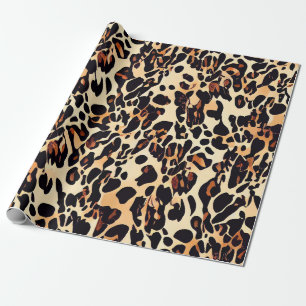 Leopard Animal Print Wrapping Paper
