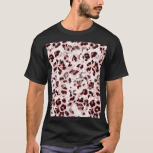 Leopard Animal Skin: Tie Dye Elegance. T-Shirt