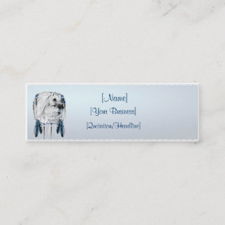 Leopard Appy and Dreamcatcher Business profile car Mini Business Card