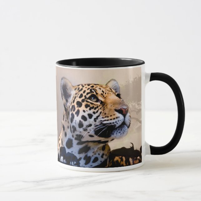 Leopard Art 1 Mug (Right)