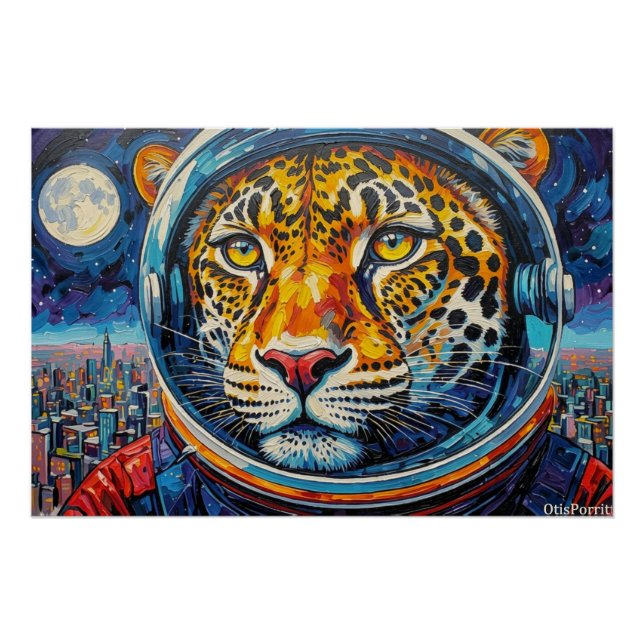 LEOPARD ASTRONAUT-COMING HOME 14 POSTER (Front)