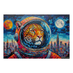 LEOPARD ASTRONAUT-COMING HOME 7 POSTER