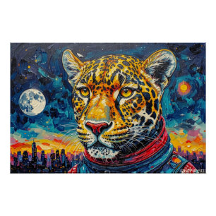 LEOPARD ASTRONAUT-COMING HOME 8 POSTER