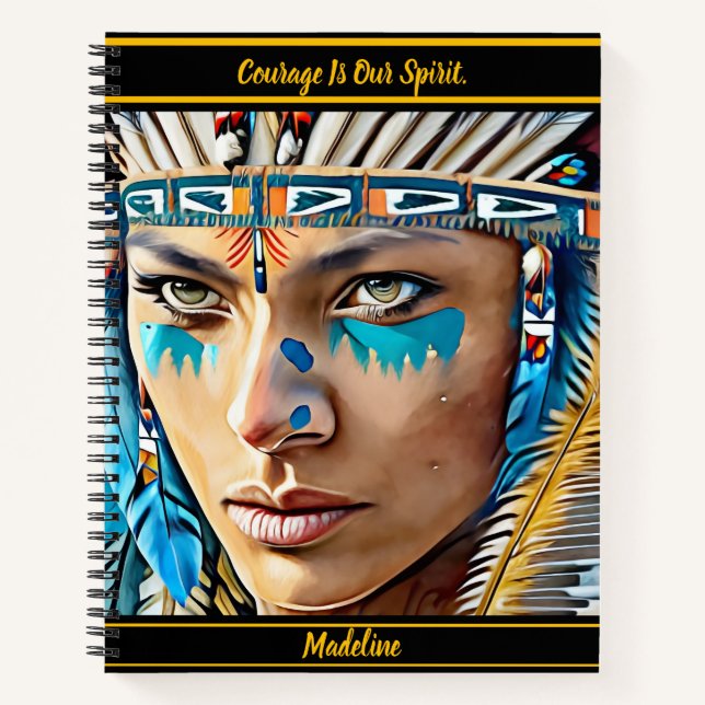 Leopard Aura: Colourful Motion Serenity Notebook (Front)