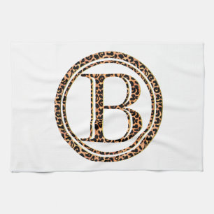 leopard B Tea Towel