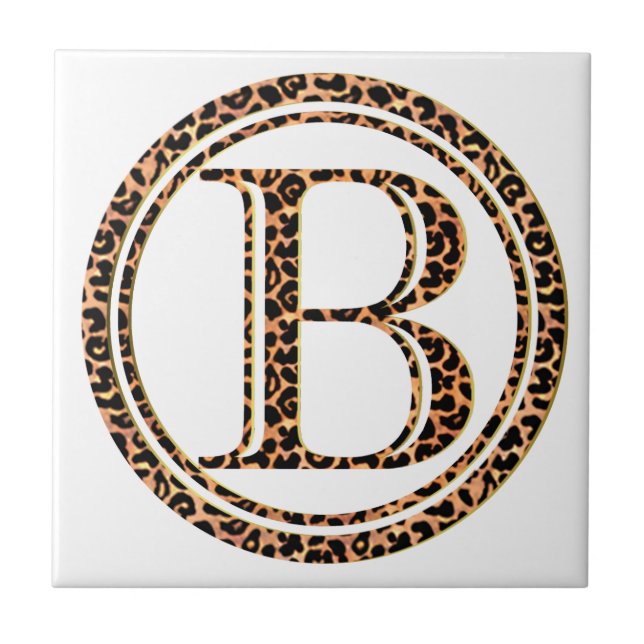 leopard B Tile (Front)