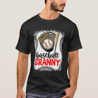 Leopard Baseball Granny From Mother'S Day T-Shirt
