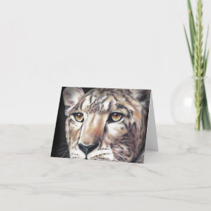 Leopard Blank Note Card