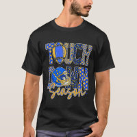 Leopard Blue Gold Chequered Football Touchdown Sea