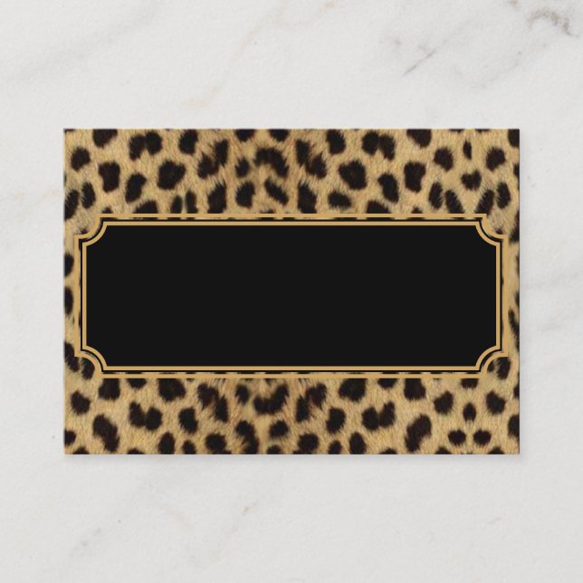 Leopard Business Card (Front)