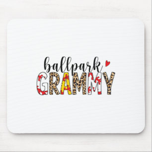 Leopard Byllpark Grammy Bysebyll Softbyll Mother's Mouse Mat