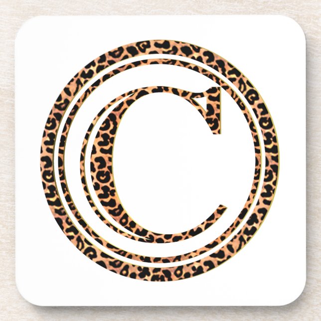 leopard C Coaster (Front)