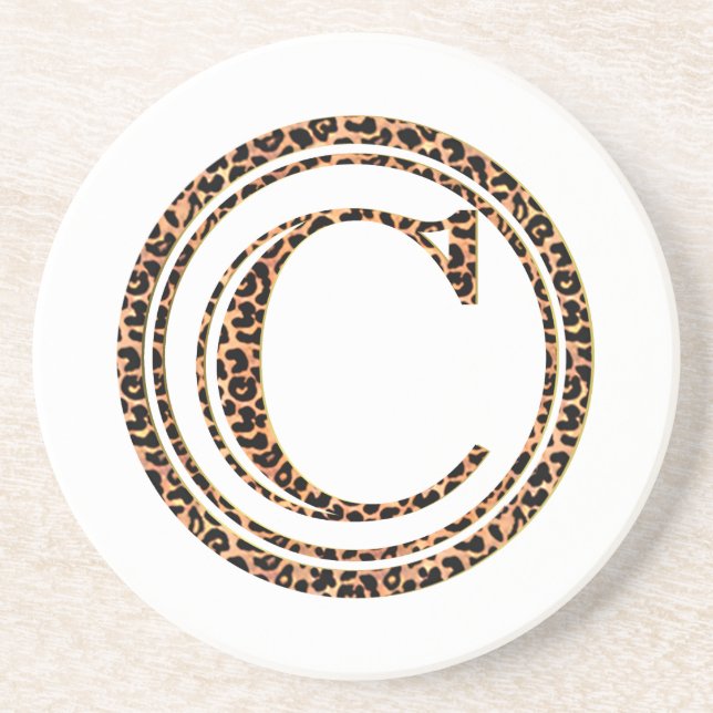 leopard C Coaster (Front)