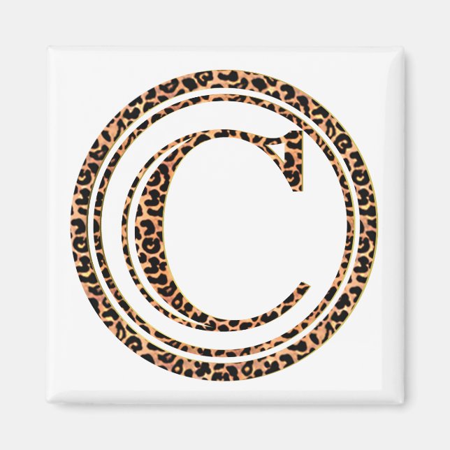 leopard C Magnet (Front)