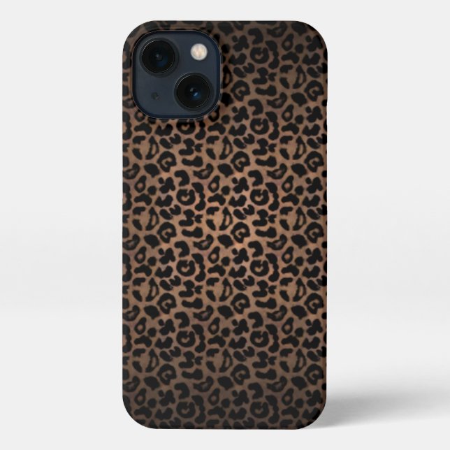 Leopard Camo iPhone Case (Back)
