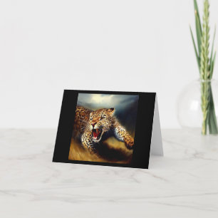 Leopard card