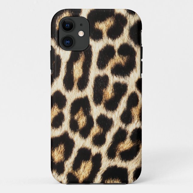 Leopard CaseMate PhoneCase, Apple iPhone 11, Tough Case-Mate iPhone Case (Back)
