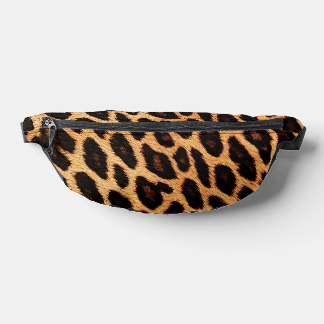 Leopard Cat Animal Print Popular Collection Bum Bags (Lay Down)