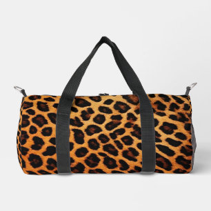 Leopard Cat Popular Animal Print Collection Duffle Bag