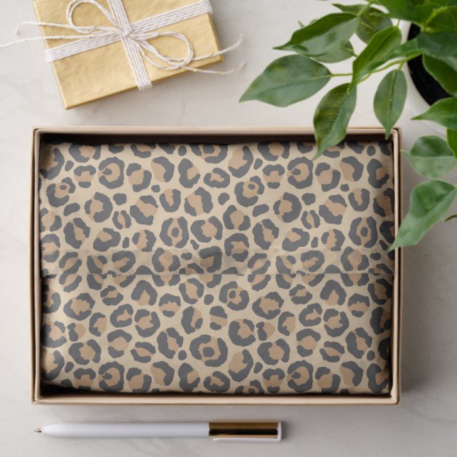 Leopard / Cheetah Animal Print  Tissue Paper (Gift)