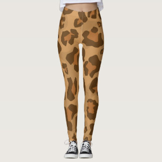 Leopard Cheetah Cougar Jaguar Puma Pattern Leggings