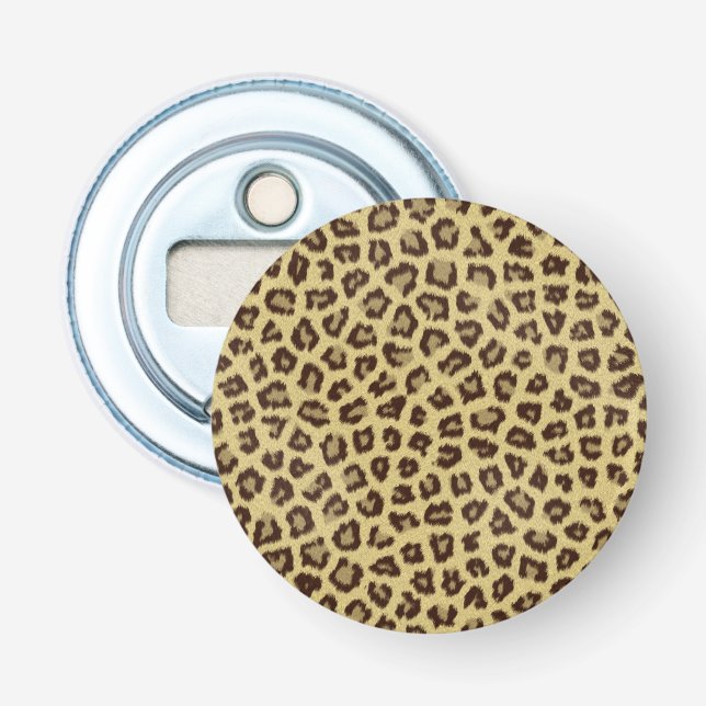 Leopard / Cheetah Print Bottle Opener (Front)