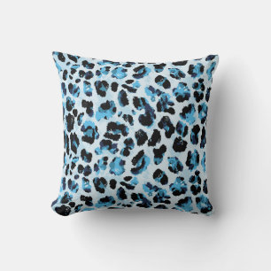Leopard Cheetah Skin: Watercolor Vintage Tie Dye Cushion