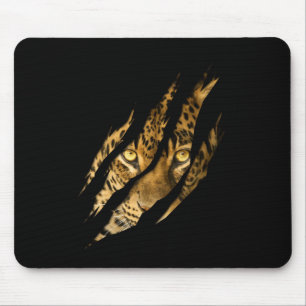 Leopard Cheetah Tiger Leopard Face Lion Cat Appare Mouse Mat
