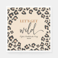 Leopard Cheetah Wild Bachelorette Weekend Party