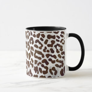 Leopard Chocolate Print Mug