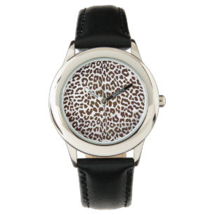 Leopard Chocolate Print Watch