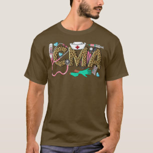 Leopard CMA Life Nurse CMA Appreciate Gift Medical T-Shirt