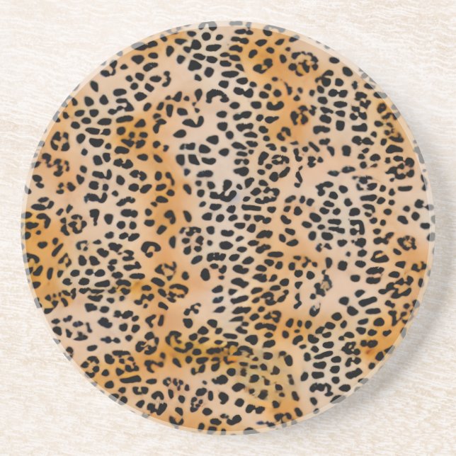 Leopard  coaster (Front)