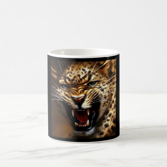 Leopard  coffee mug (Center)