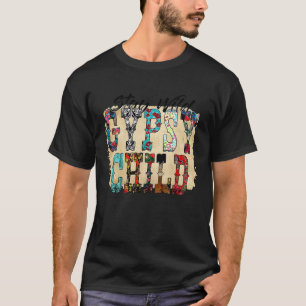 Leopard Cowhide Stay Wild Gypsy Child Western Coun T-Shirt