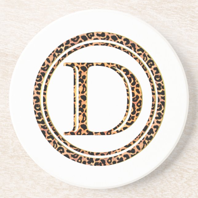 leopard D Coaster (Front)