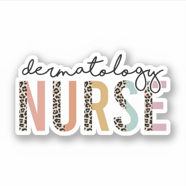 Leopard Dermatology Nurse, Dermatology Nursing (Front)