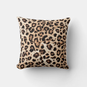 Leopard Design Pattern: Wild Elegance. Cushion
