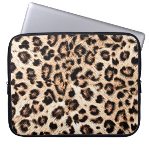 Leopard Design Pattern: Wild Elegance. Laptop Sleeve