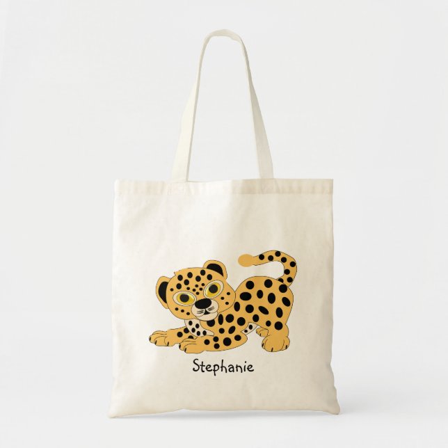 Leopard Design Tote Bag (Front)