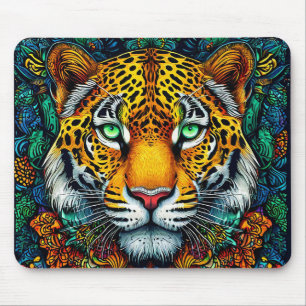 🐆 Leopard Desk Gift For Gamers And Animal Lovers Mouse Mat
