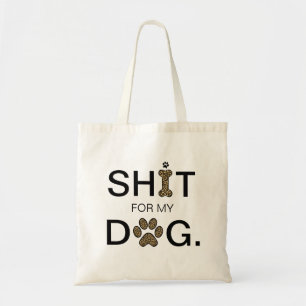 Leopard Dog Paw Cheetah Animal Modern Funny Tote Bag
