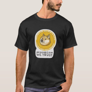 Leopard Doge Muscular Dogecoin Meme Cryptocurrency T-Shirt