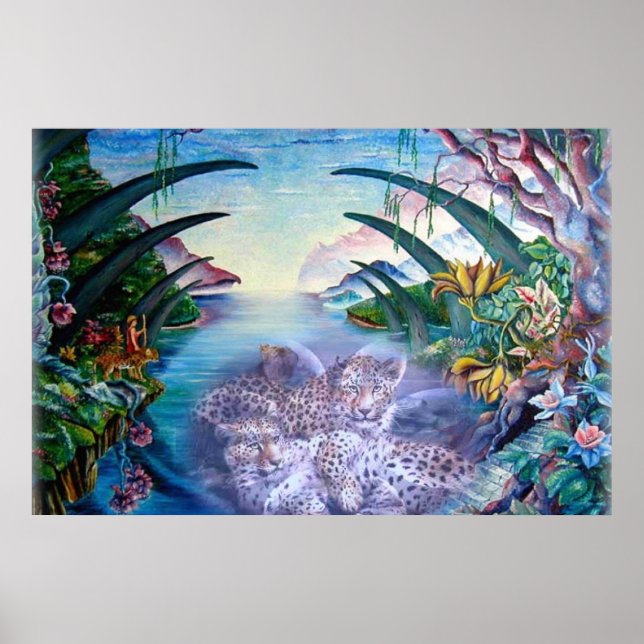 Leopard dreams poster (Front)