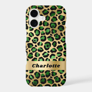 Leopard emerald green gold cheetah pattern name