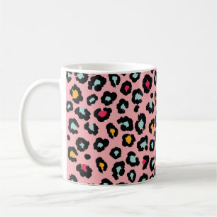 Leopard Exotic: Colourful Seamless Fun. Coffee Mug