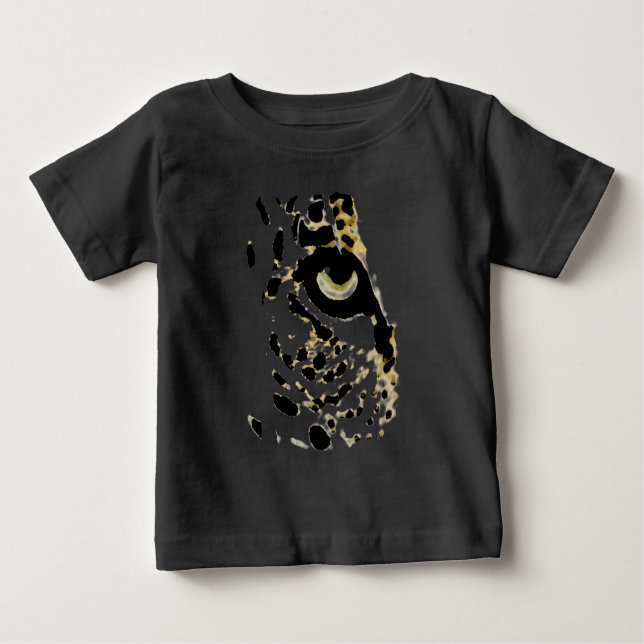 Leopard Eye Baby T-Shirt (Front)