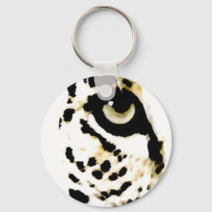 Leopard Eye Key Ring